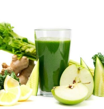 KALE, CELERY,APPLE LEMON AND GINGER