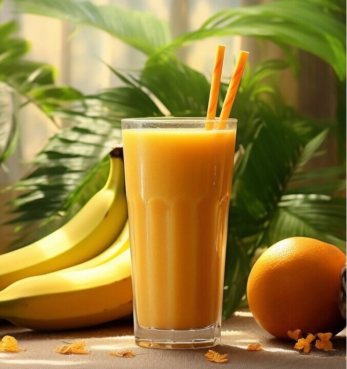 PINEAPPLE, MANGO AND BANANA