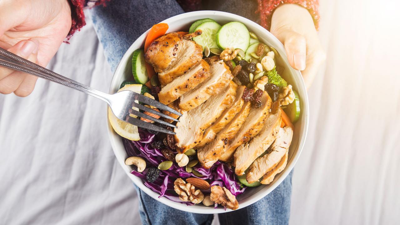 Muscle Gain High Protein Diet - 24 Days Breakfast + Dinner